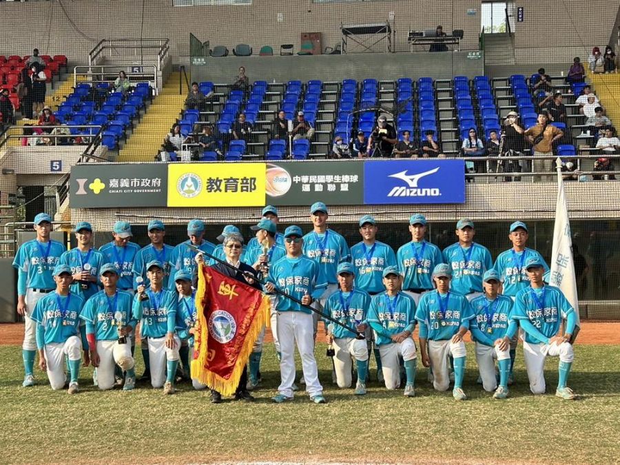 112學年高中棒球硬式木棒組聯賽 穀保家商奪冠