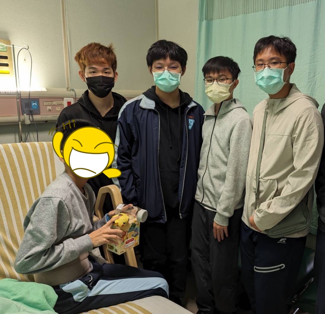 考前三周住院拔管上考場 雄中郭同學依然獲得滿級分