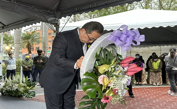二二八事件77週年 侯友宜:共同反思歷史、和平向前行