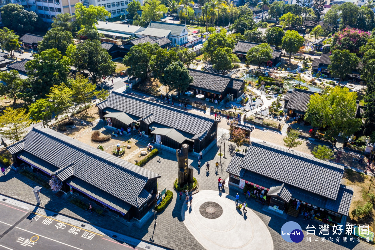 嘉義市檜意森活村為全台最大日式宿舍群/嘉義市府提供