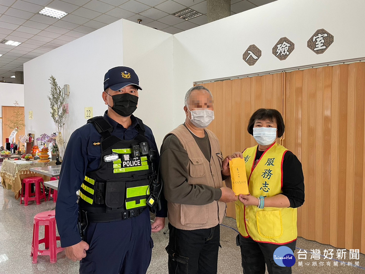 田中暖警落實社區警政主動關懷 讓社會弱勢家庭不孤單