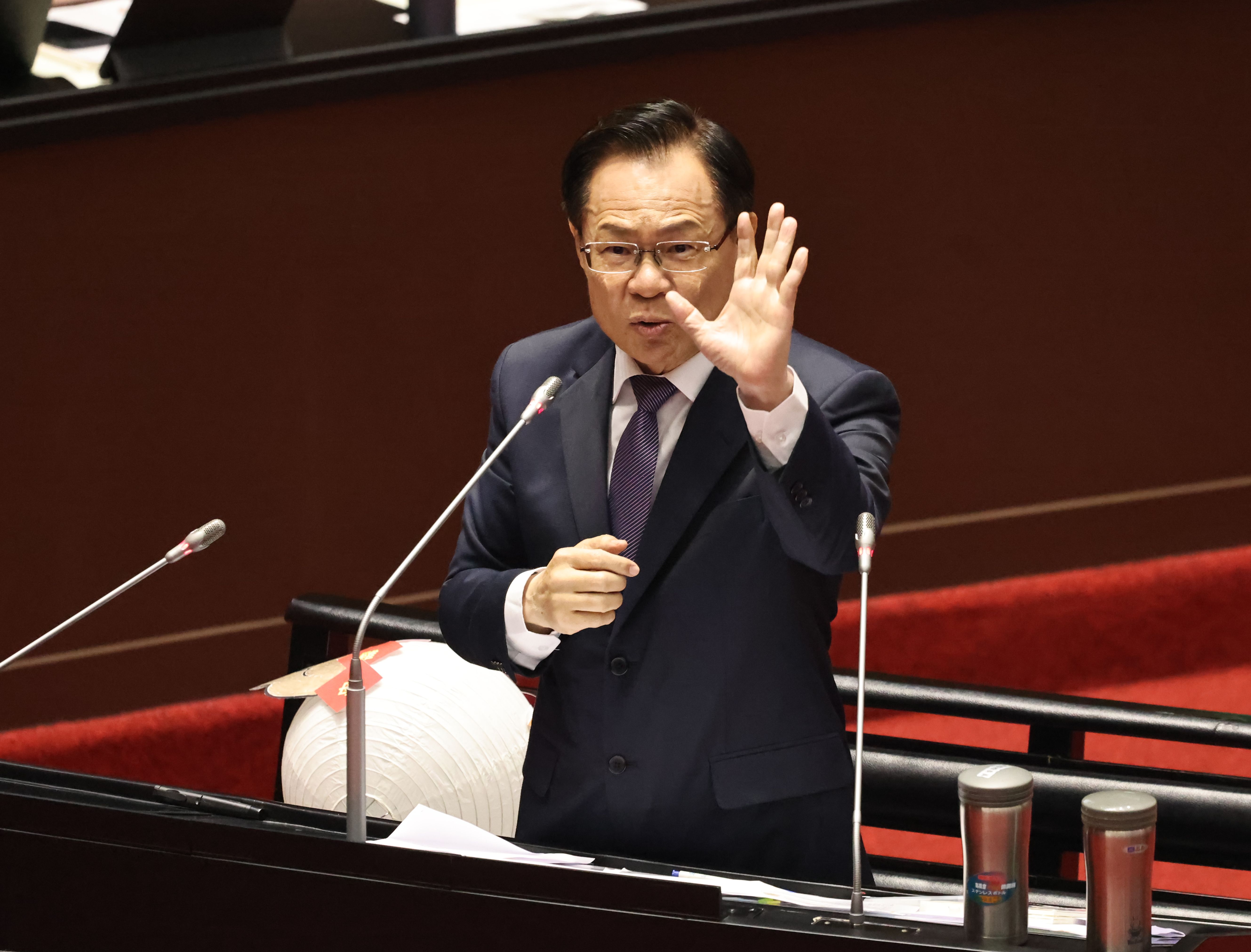 民眾黨立委張啓楷29日表示,黨團支持國民黨召委人選,是黨內8位立委與黨主席柯文哲一起決定的。資料照片/林啟弘攝