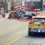 台北,士林,公車,車禍,騎士,撞飛