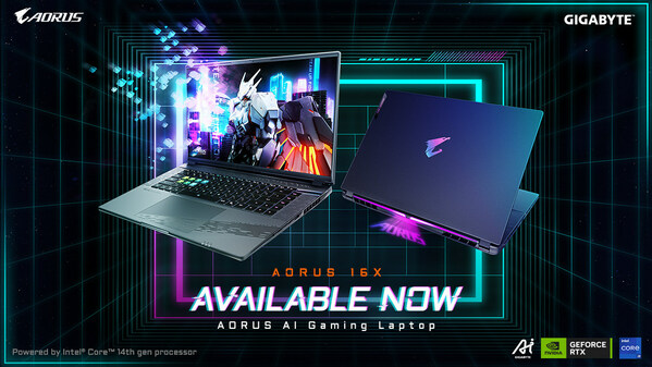 玩轉 AI 極速新競界！技嘉 AORUS 16X AI 電競筆電正式上市