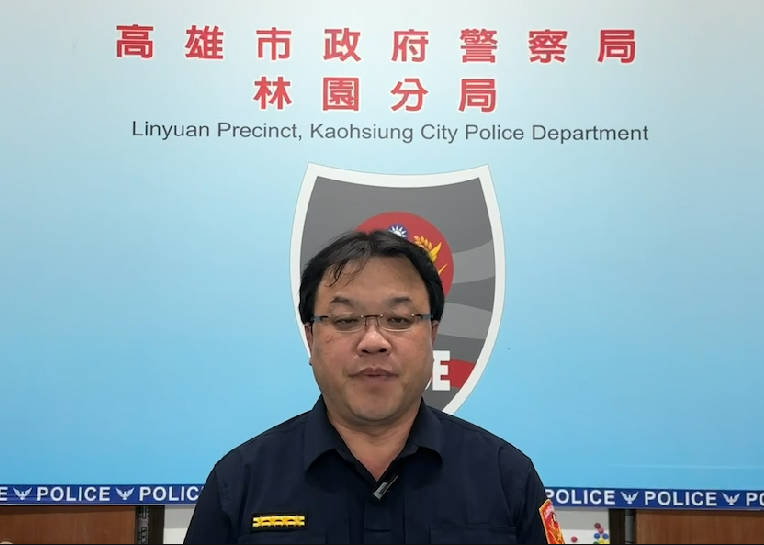 副分局長 陳財源說明案情經過。〈圖/記者蔡宗武翻攝〉