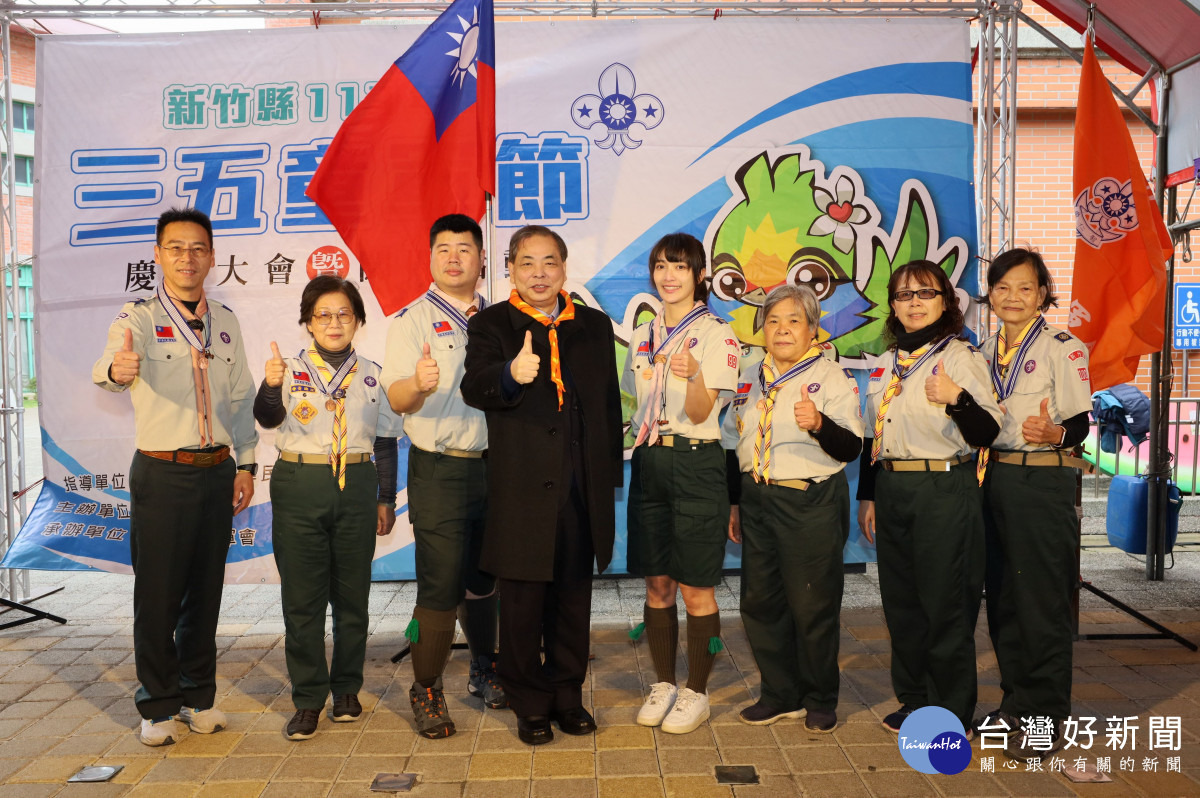 新竹縣副縣長陳見賢表揚績優人員
