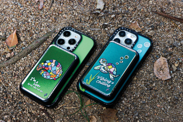 圖2. 陳柏霖將與海龜、穿山甲等自然保育動物的情感共鳴融入 CASETiFY 的配件.png