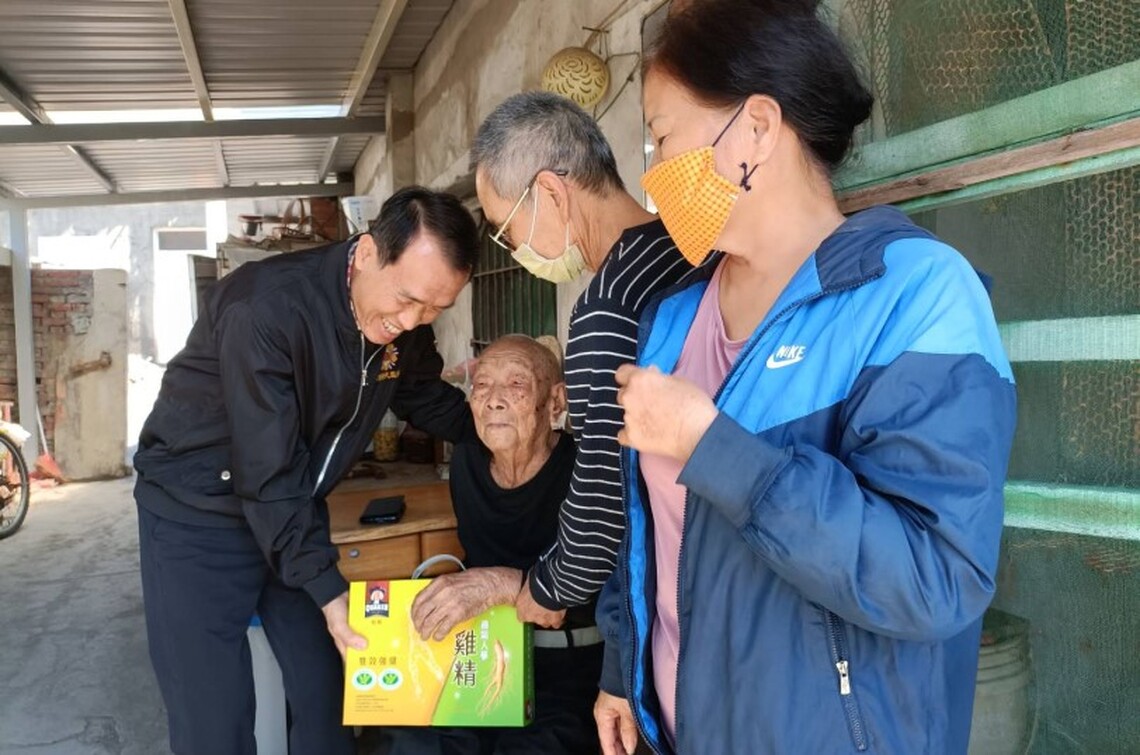 高雄市榮服處關懷慰問林園區榮民(眷)