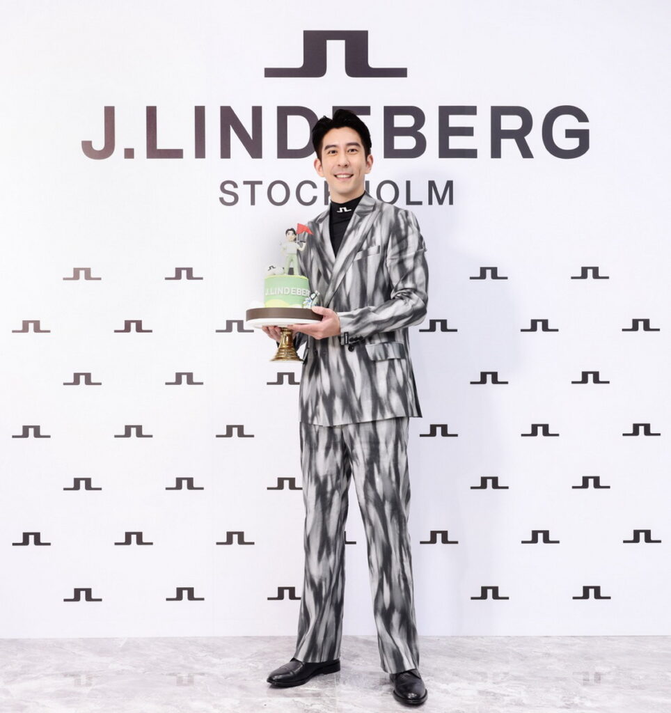 優質男星 修杰楷出席「J.LINDEBERG 2024 春夏新品暨形象大使 媒體發表會」