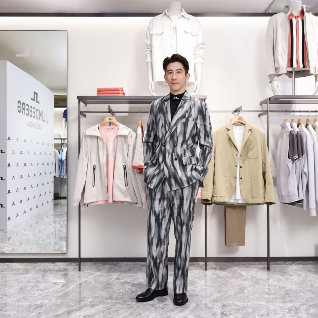 優質男星 修杰楷出席「J.LINDEBERG 2024 春夏新品暨形象大使 媒體發表會」