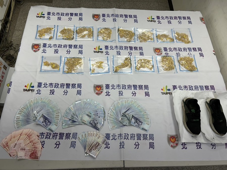 佯裝購買金飾搶走百餘金項鍊 漏夜追查國道攔計程車逮37歲男 214 cnews204240301a03