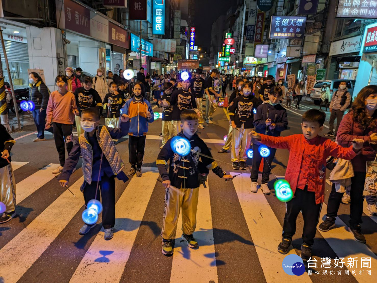 彰化古城踩街國際嘉年華,酷炫!圖/記者鄧富珍翻攝