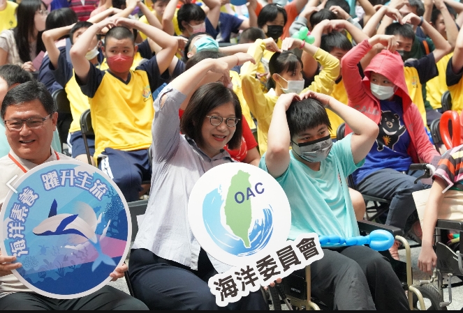 ▲「海洋有愛 學習無礙」海洋教育巡迴活動 (會方提供)