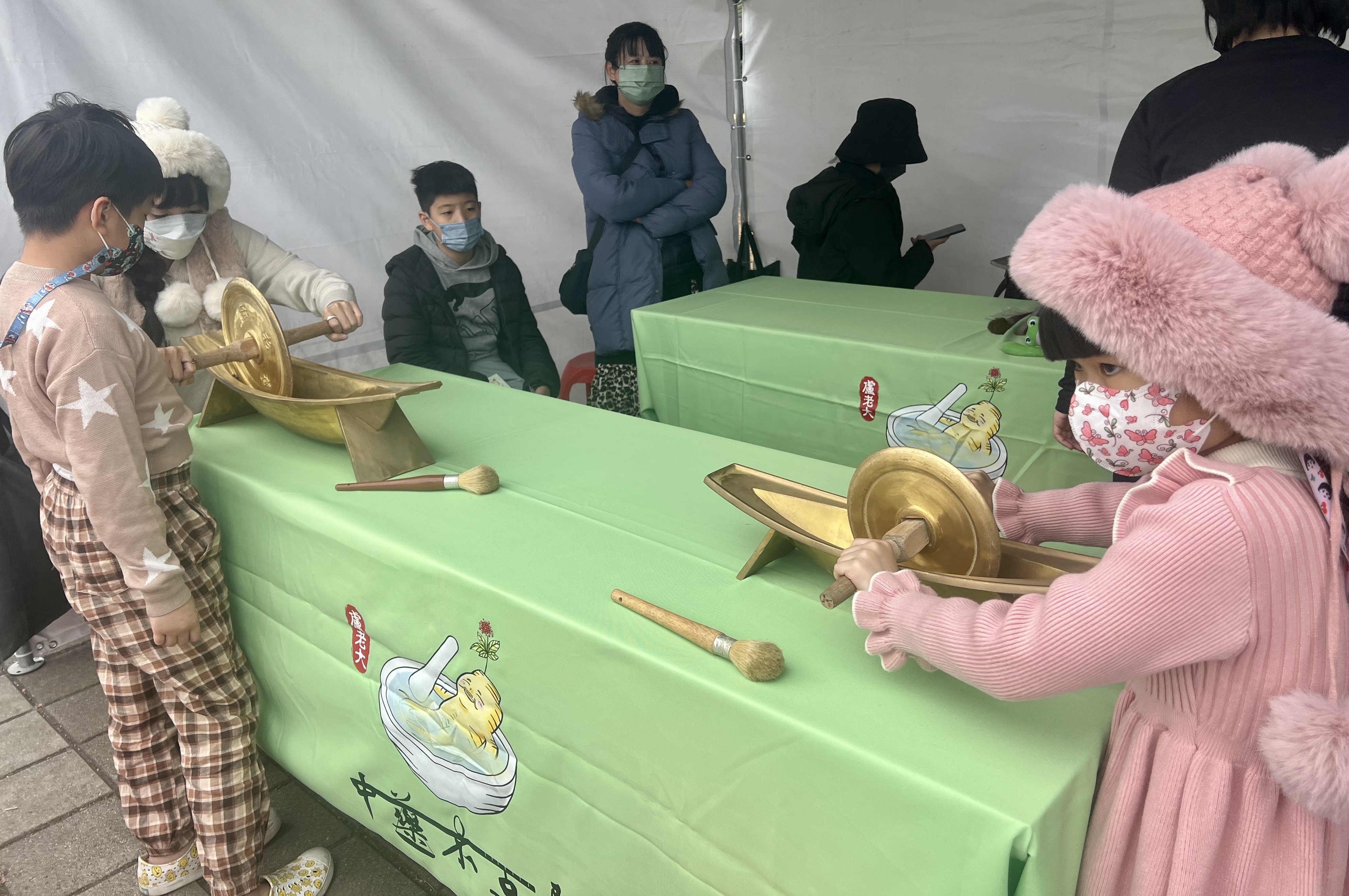 ▲「中藥不只是市集」活動。(記者程啟峰攝)