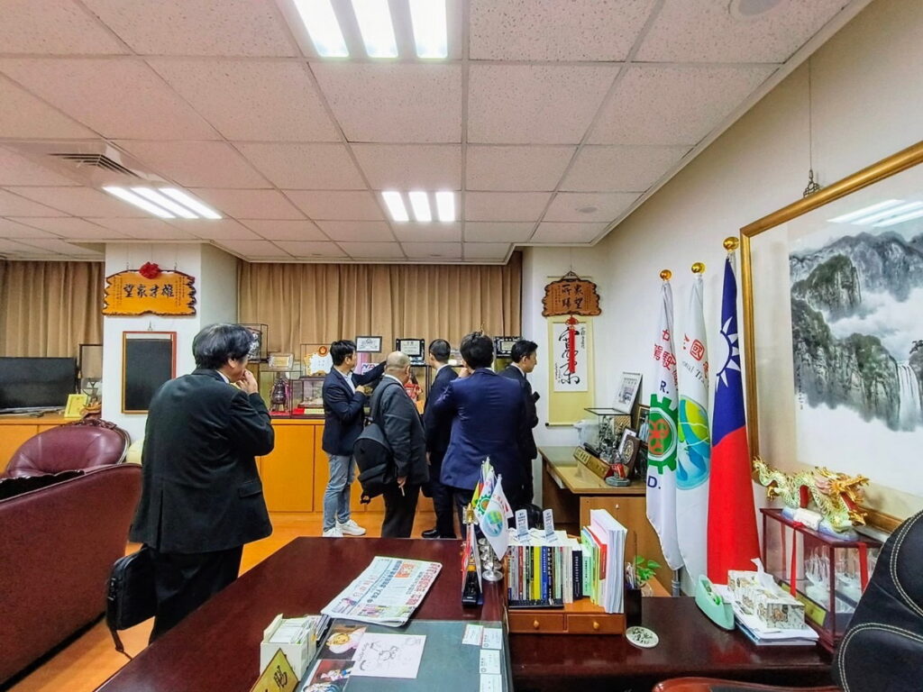 出席台日計程車產業交流會議日本代表參訪台北市汽車駕駛員職業工會
