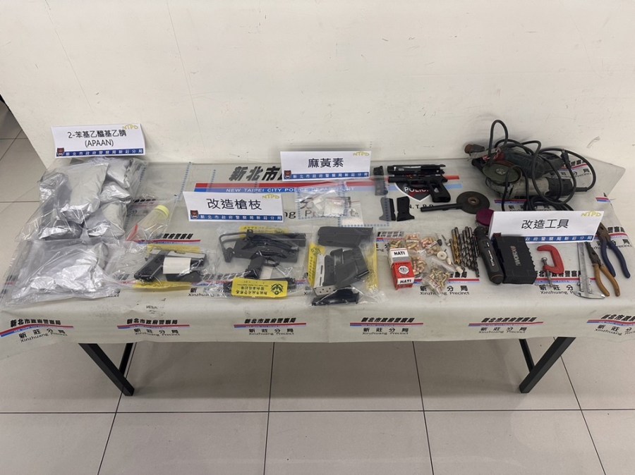 木工男自學改槍製毒 廠房貼滿平安符警攻堅被逮 217 cnews204240302a05jpg