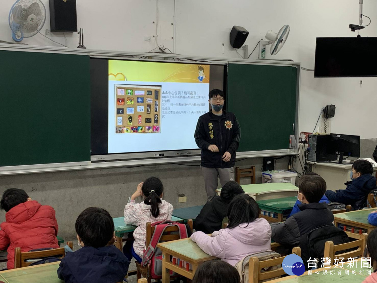 提升學生防詐免疫力 蘆竹警分局前進校園反詐騙宣導