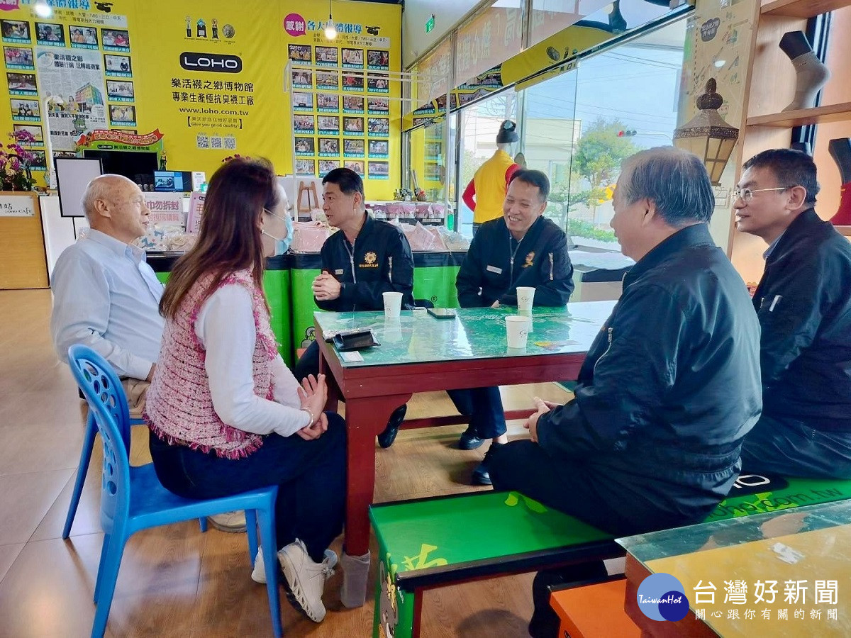 彰化榮服處拜會愛心企業　感謝給予榮民前輩們消費優惠