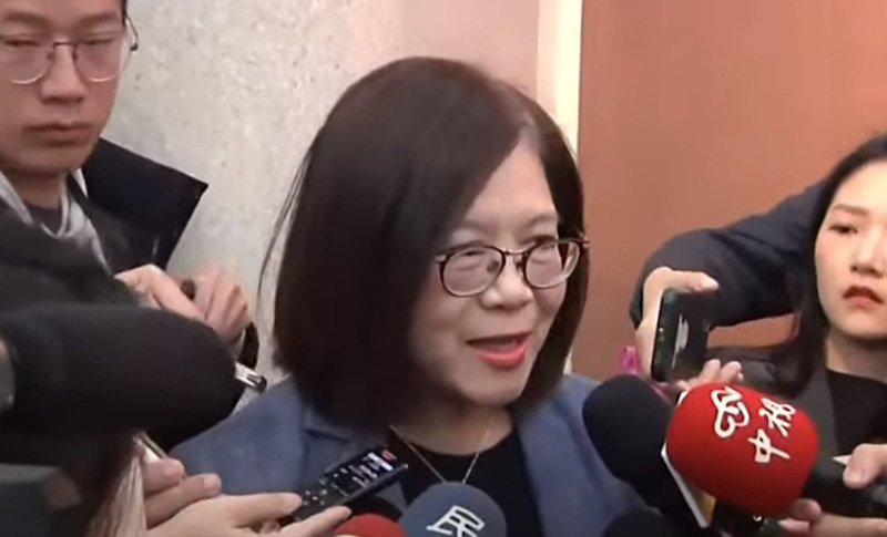 海委會主委管碧玲受訪。圖/擷取自網路