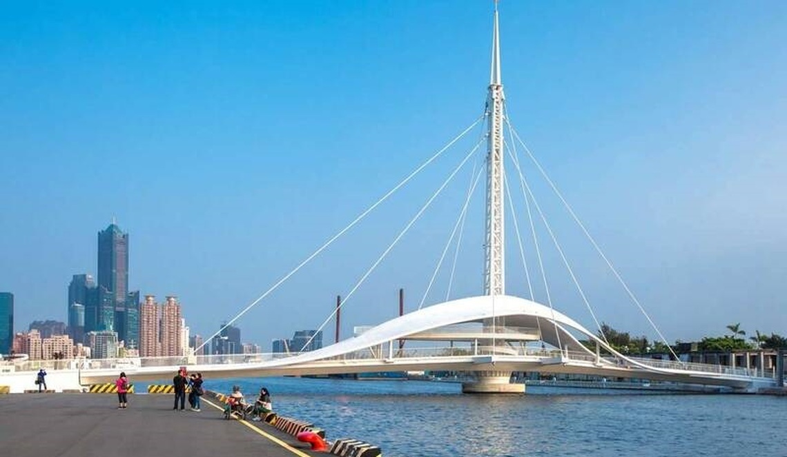 高雄港大港橋3月30、31日配合「2024大港開唱」活動暫停橋體旋轉
