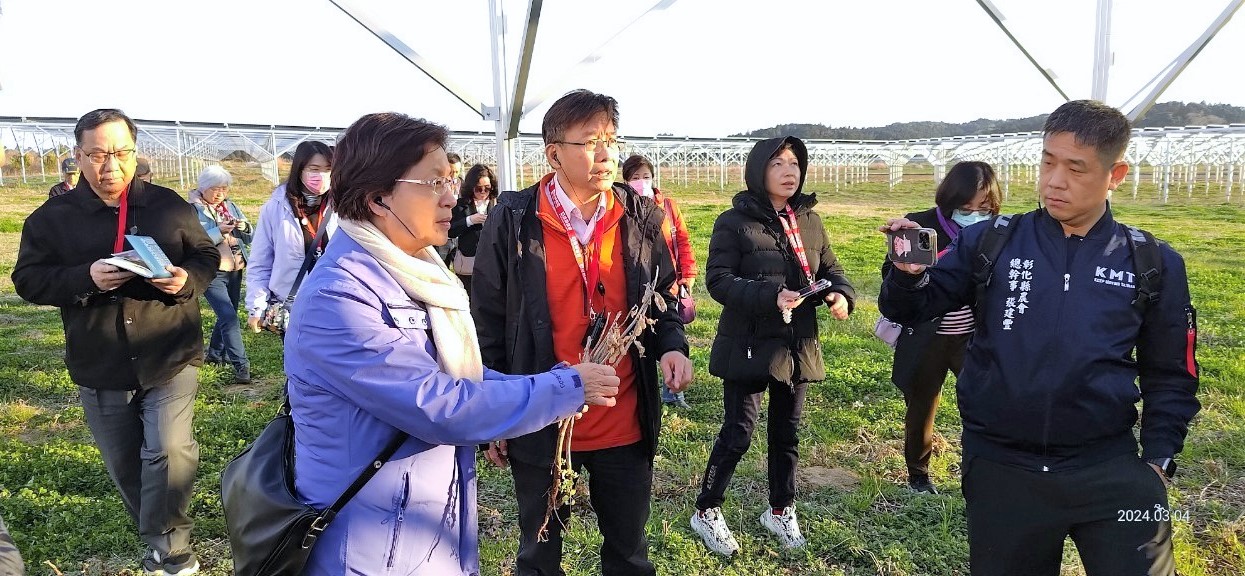 ▲由彰化縣政府與鄉鎮市農會組團前往日本東京都考察，考察活動不僅為彰化縣的農業發展帶來了新的思路，也為農業現代化與綠能發展開拓了新的方向。（縣府提供）