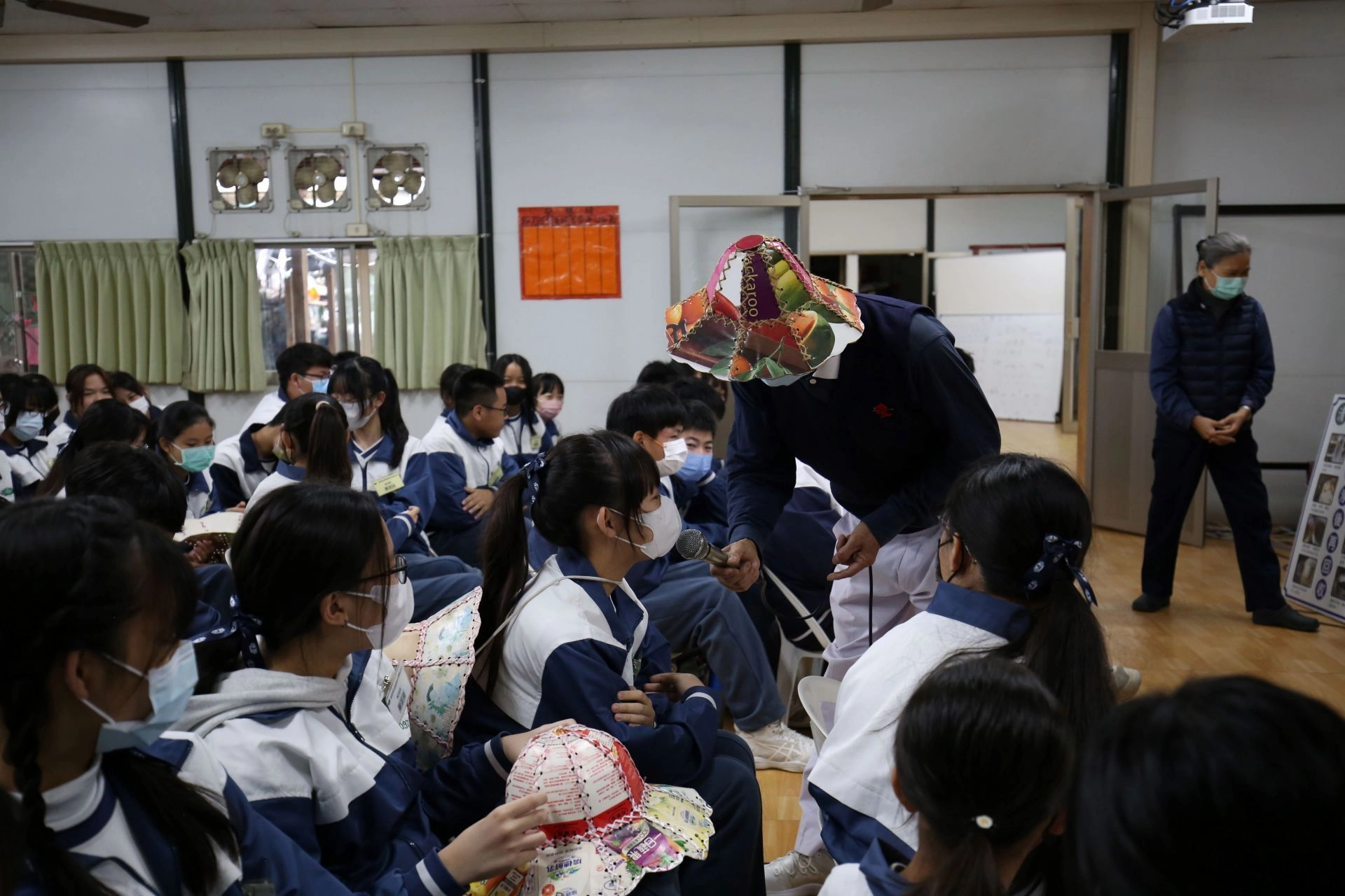 呂銘振師伯有精神且正向的環保課程,激起學生積極主動的學習熱忱。
