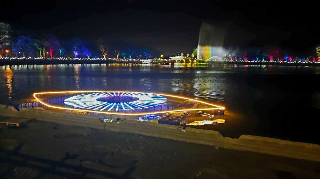 ▲新營波光節(台南市政府觀光旅遊局提供)