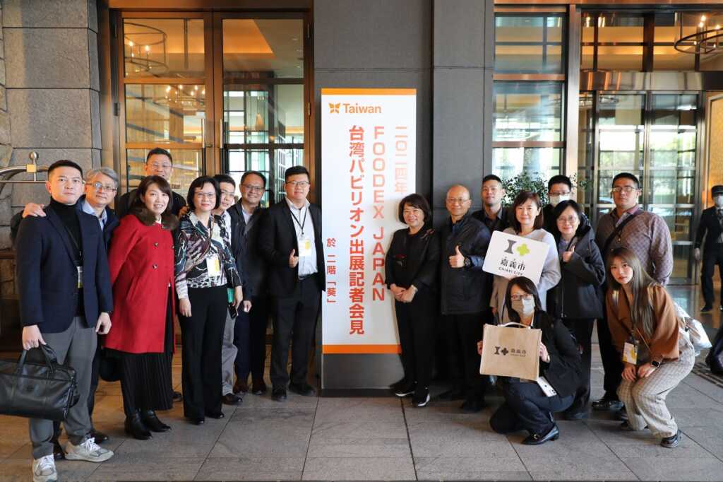 ▲黃敏惠市長率團前往東京食品展。(嘉義市政府提供)