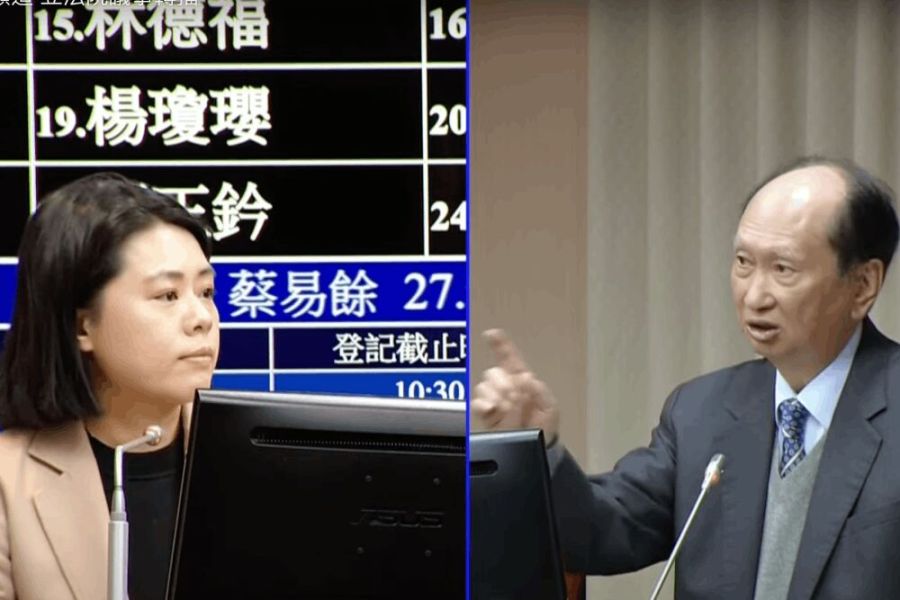 質詢工程會主委!邱若華關心桃園建設、游顥憂心碳排準備 201 照片來源:立院直播截圖