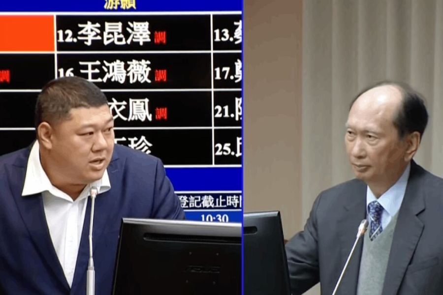 質詢工程會主委!邱若華關心桃園建設、游顥憂心碳排準備 202 照片來源:立院直播截圖