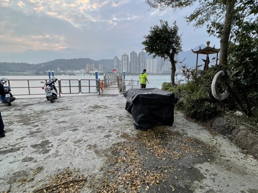 竹圍碼頭漂浮屍 淡水警分局深入調查 218 cnews204240304a109