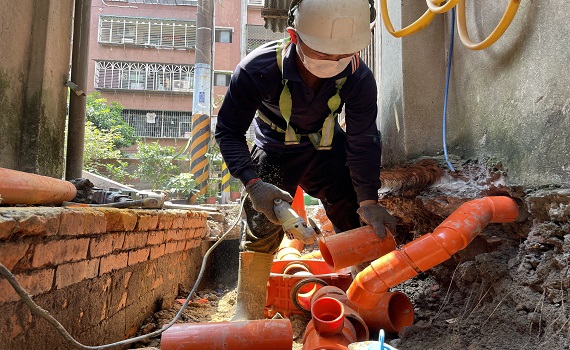 板橋污水接管前進浮洲　預計116年完工、3,266戶受惠