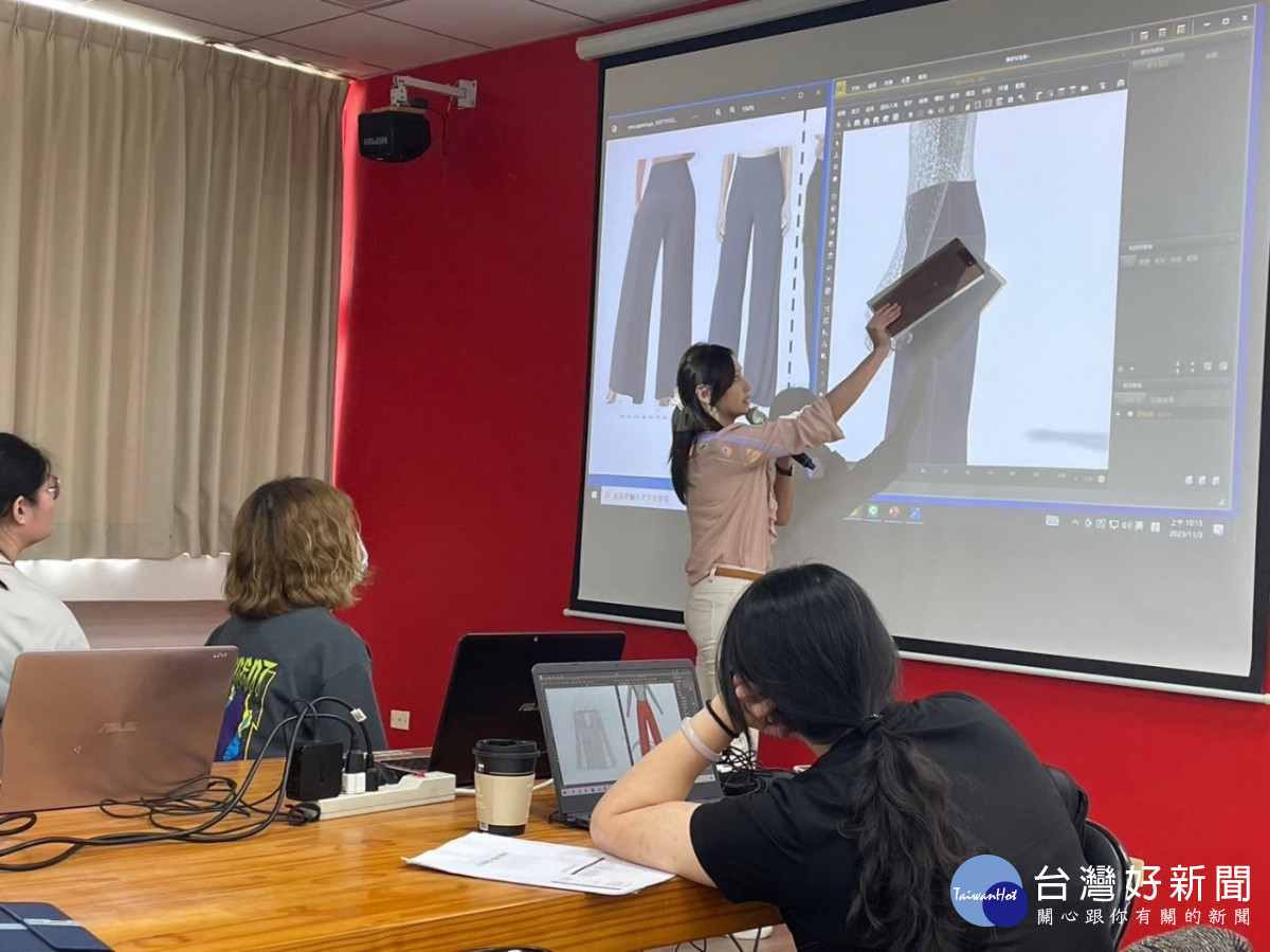 「時尚藝術科技工作營」邀請到知名設計師-王子欣，分享如何用AI數位科技拓展時尚可能性。