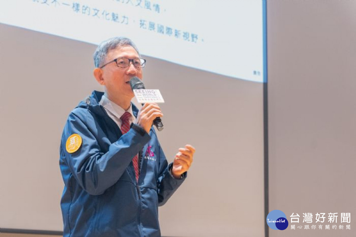 王副市長致詞表示,藉由「從桃園看世界」系列講座,學習各國經驗。