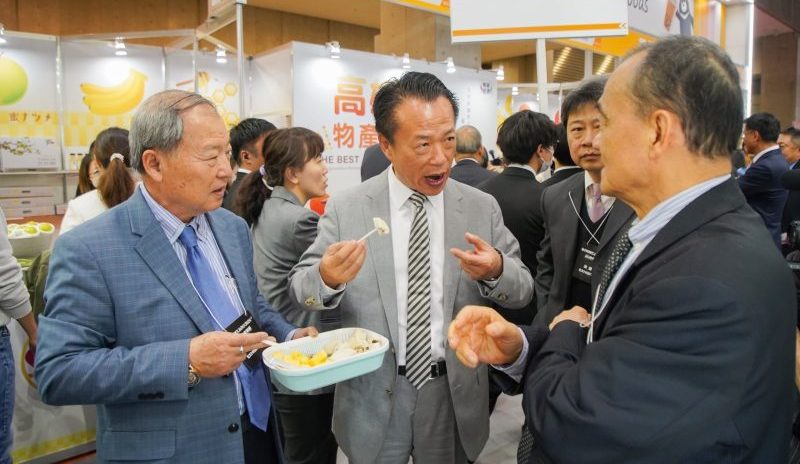 東京國際食品展開幕 翁章梁行銷阿里山好滋味