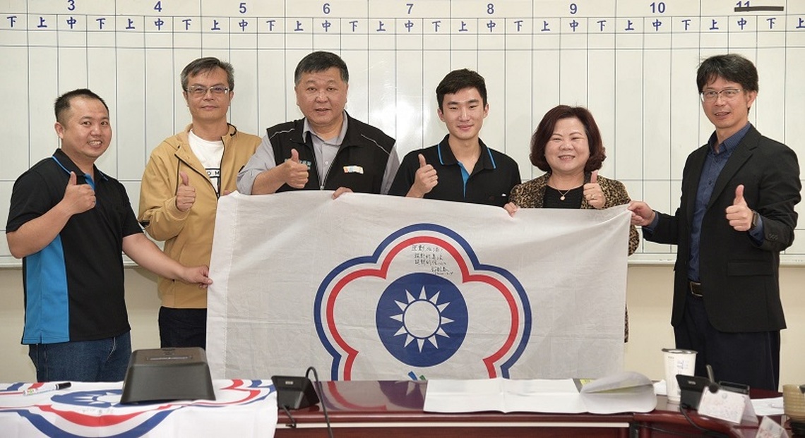 勞動部阿春部長勉勵高分署國手小將 昂首迎戰2024國際技能競賽