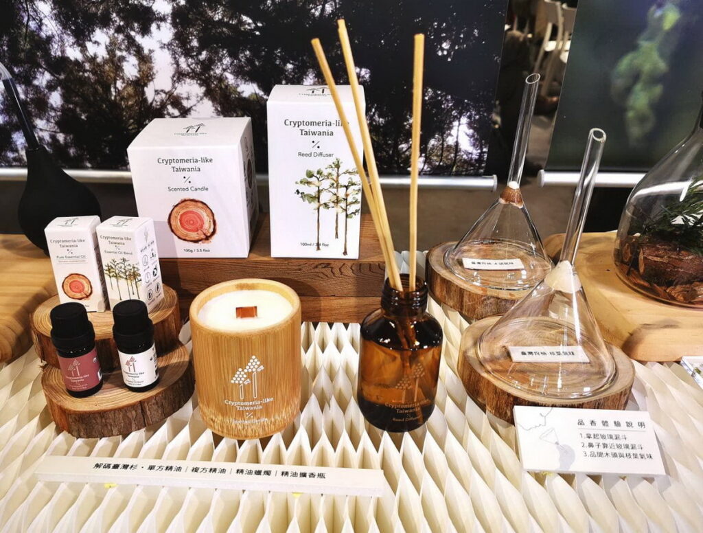 產品發表會現場產品陳列。
