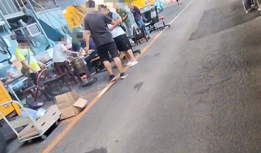 板橋清潔隊,烤肉,瓦斯整壓站