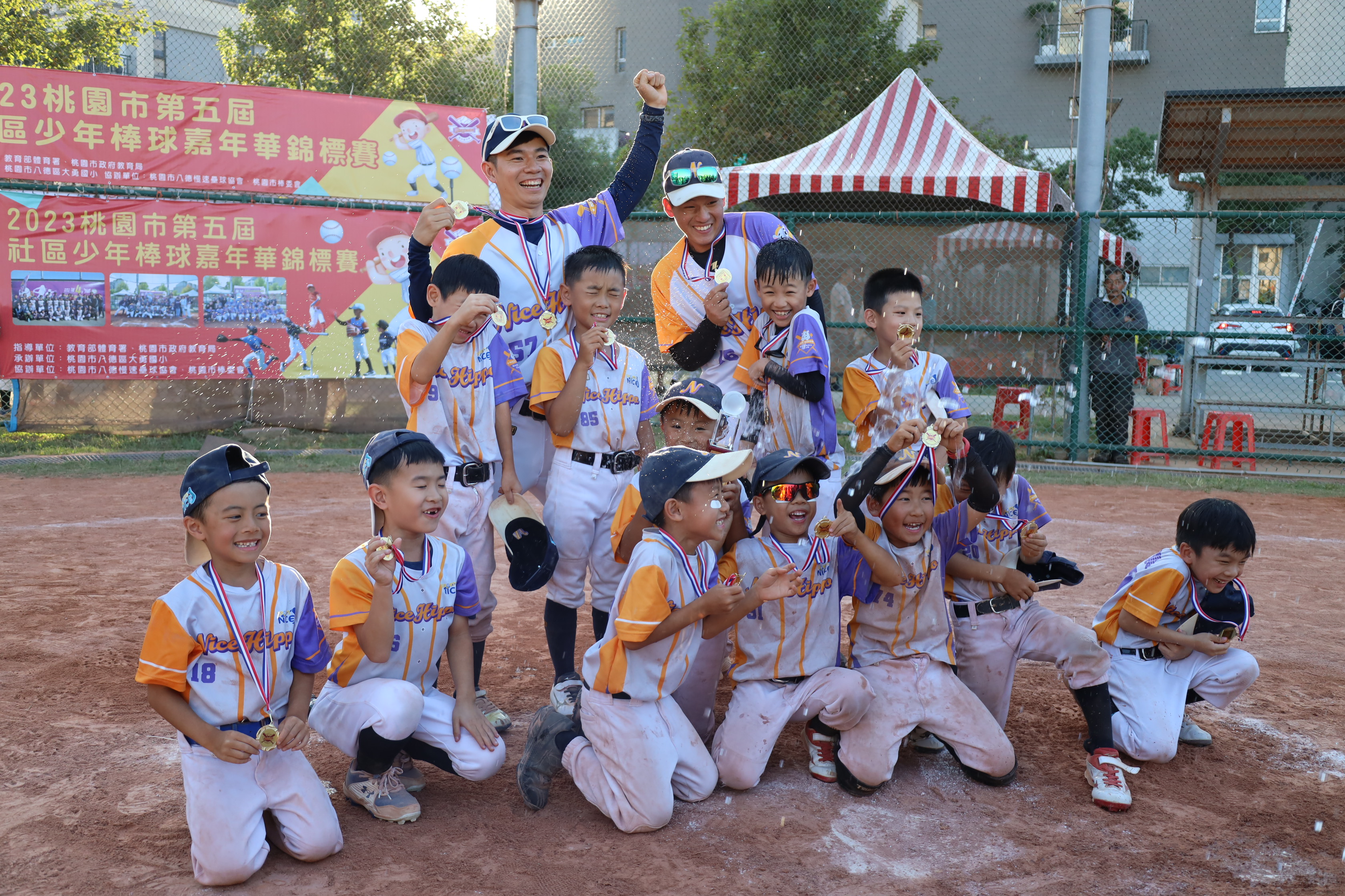▲好棒河馬俱樂部小選手(圖 好棒河馬俱樂部提供）