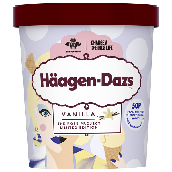 As part of H&auml;agen-Dazs’ commitment to support women at all levels, the brand will support women's charities across the UK, Taiwan and India via bespoke RoseProject products and Shops sales