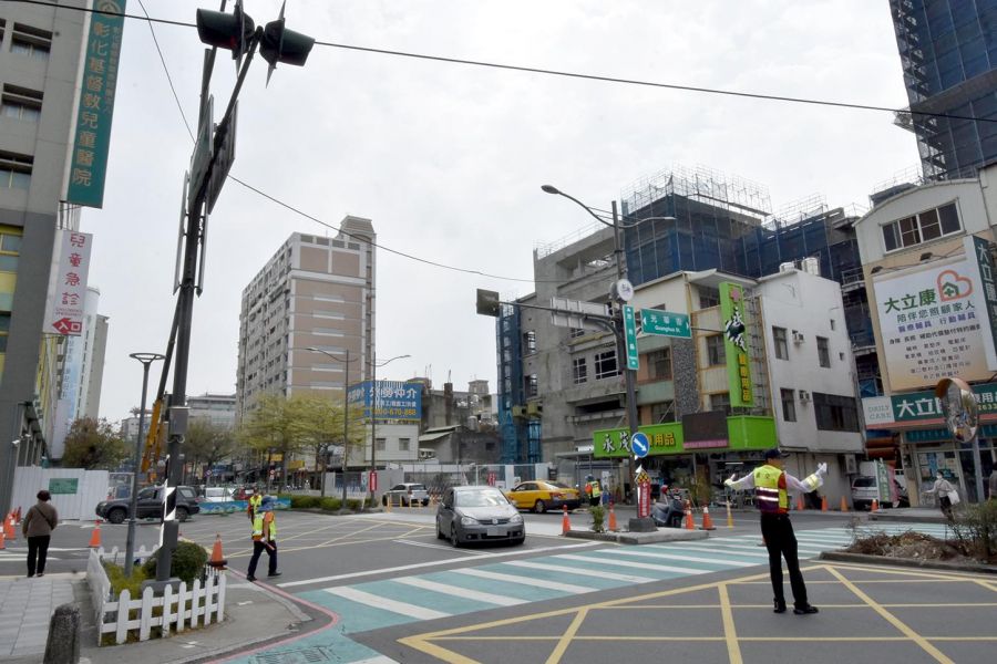 彰基癌症質子大樓天橋施工封道22天 九大配套方案舒解交通