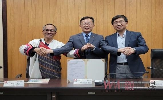 跨學制推動都會區高中全民原教!臺中一中、博屋瑪國小、臺中教育大學攜手簽署合作備忘錄