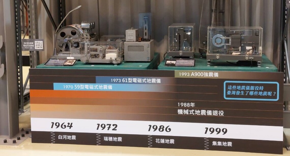 橫跨百年  齊聚科工  地震來了怎知道—地震儀特展
