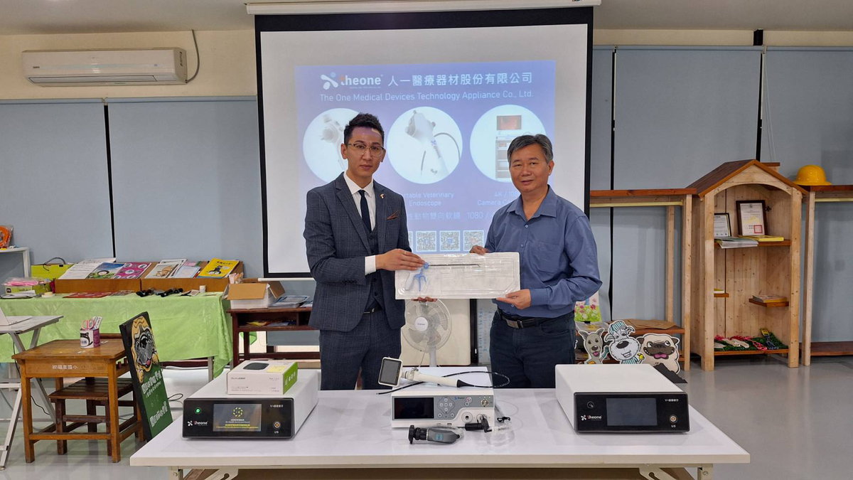 公私協力「人一醫療器材公司」致贈超音波刀 助高市動保處提升動物醫療福利