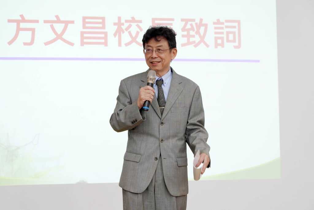 ▲大葉大學方文昌校長期盼學士後護理系為產業創造新契機。(記者林郁芯翻攝)