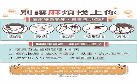 預防麻疹本土傳染 嘉市府籲請帶1到5歲幼童完成MMR疫苗接種