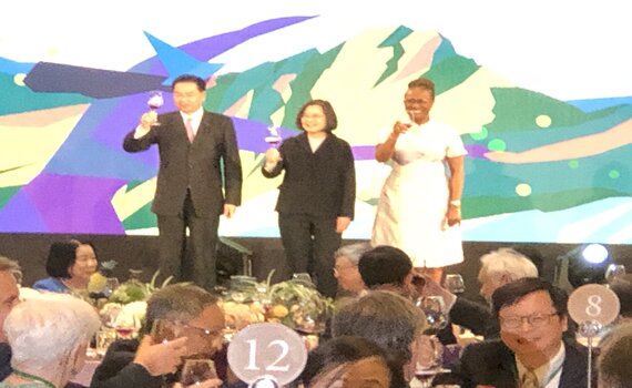 蔡英文:感謝各國與台灣並肩同行