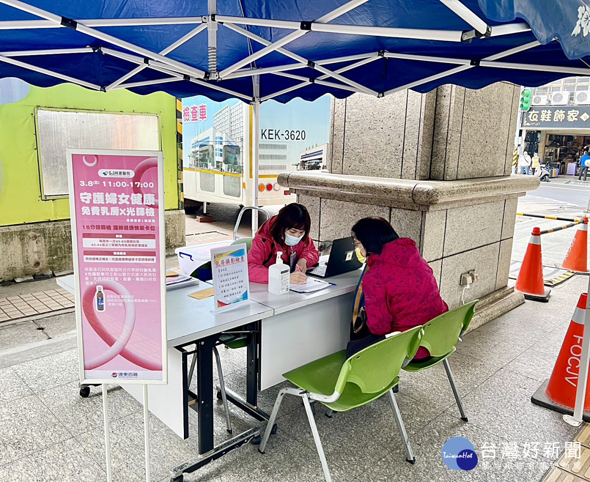 三八婦女節 部桃乳攝車前進遠東百貨