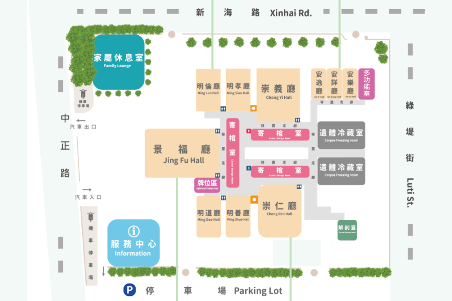 遷老舊殯儀館卡關!千人連署求改建 民政局:立體化板殯增量能 186 照片來源:新北市民政局網站