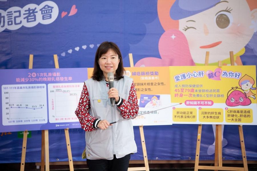 慶祝38婦女節 嘉市衛生局婦癌篩檢活動及健康講座開跑
